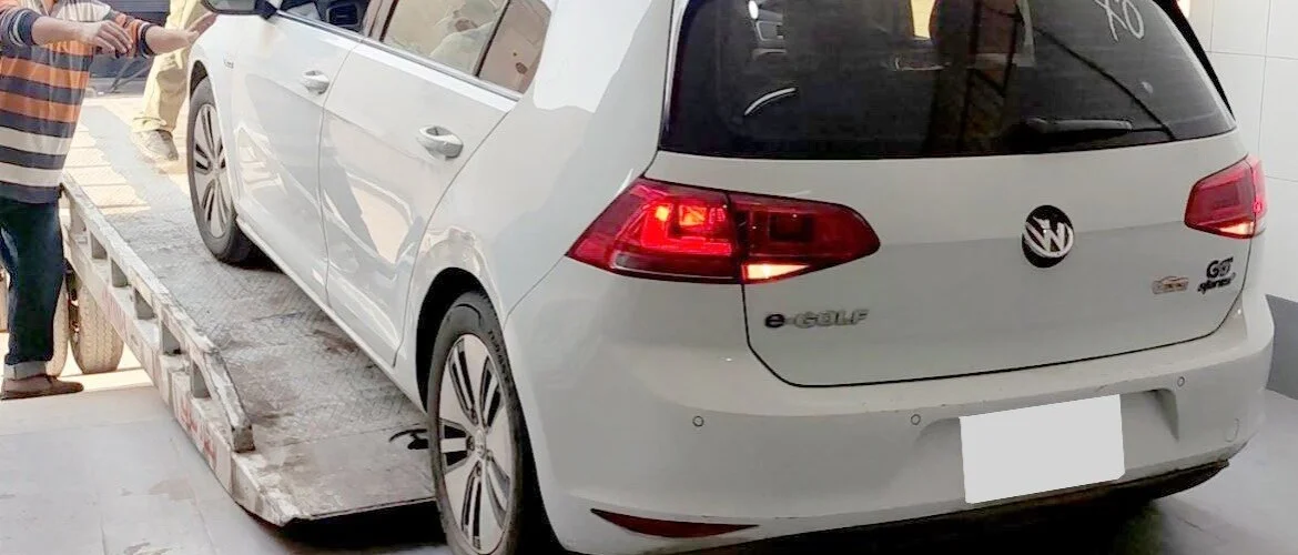 دخول صيانة كهربية لـ VW E Golf موديل2015 – فحص وتشخيص ومبدئى للـ Battery Pack